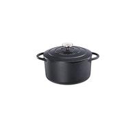 cocotte ronde en fonte émaillée 22cm noir - 0401002022