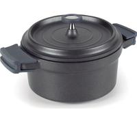 Lacor Cocotte ronde 25925 24 cm en fonte d'aluminium noire