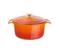 Cocotte ronde en fonte orange Vogue 3.2 L
