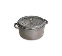 STAUB Cocotte ronde La Cocotte Staub fonte 0.4 L Gris graphite