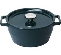 Cocotte Ronde Pyrex Slow Cook, 24 cm, Fonte, Deep Blue