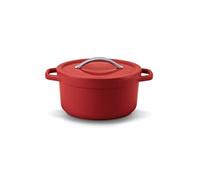 Cocotte ronde rouge 24 cm 4.5 L - - Rouge - Aluminium