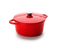 Cocotte Ronde Rouge 24 X 11.5 Cm