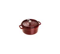 Cocotte en fonte Emaillée Ronde Staub CERISE D28 cm 6.70L