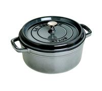 Cocotte ronde STAUB Ø20 gris graphite