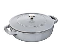 Cocotte Ronde - STAUB - Chistera - Ø 28 cm - 6,7 L - Gris Graphite