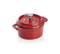 Cocotte rouge H 65 mm Diamètre 100 mm