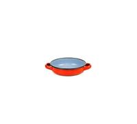 Cocotte sans Couvercle Acier Emaillé Rouge Pujadas Rouge G