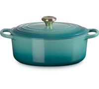 Cocotte Ovale 29 cm Le Creuset Fonte 21178290994450 Bleu Riviera
