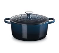 Cocotte Signature en fonte émaillée ronde 26 cm Nuit