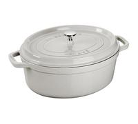 Staub Cocotte en fonte émaillée Truffe Ovale 29 cm 4,3 L