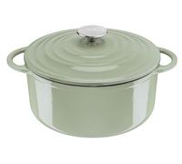 Tefal LOV: Il gusseisen Kochtopf da 25cm in un affascinante verde chiaro