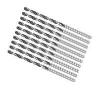 CoCud 10 -Pièces Micro Perceuse Mèches 2.75mm 70mm 6542 Perceuse Mèche | Acier Entièrement Sol Torsion, Perceuse Diamètre, Total Longueur, Haute Vitesse, pour Cuivre Métal Bois