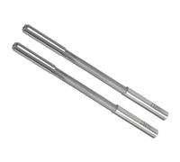 CoCud 2 Pièces Alésoir de Serrage Diamètre de Coupe de 4 mm H7 à Tige Ronde | Foret de Perçage en Acier Rapide, pour Aluminium Fer Cuivre Plastique Bois