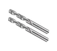 CoCud 2-Pièces Solide Carbure Foret Mèches 3,85 mm Diamètre pour Inox Acier | Précision Mini Torsion Foret Mèches, K35 Tungstène Carbure, Alliage Métal