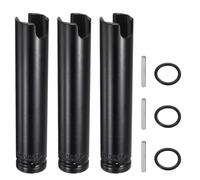 CoCud 3Pcs Douille Impact Profonde Fendue 1/2" 22mm 6-Points | Extra Longue 150mm,Acier Au Carbone Élevé,Boulon Axe Broche Écrou À Oreilles Crochet,Avec Goupille De Verrouillage