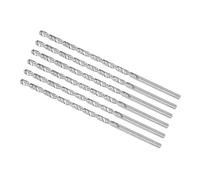 CoCud 6 -Pièces Extra Longue Torsion Perceuse Mèche pour Cuivre Métal | 6mm Perceuse Diamètre 200mm Total Longueur, Haute Vitesse Acier Torsion Perceuse Mèche, Bois Aluminium
