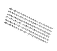 CoCud 6Pcs Extra Long Torsion Foret Mèches 5,5 mm Foret Mèche Diamètre | Acier, 200mm, Total Longueur, Haute Vitesse, Torsion Perceuse, -(pour Durci Métal Bois Plastique Aluminium