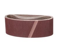 CoCud 76mm x 533mm Bande De Ponçage, 10 Pcs 180 Grit Bande Pour Affûteuse De Couteaux Pour Ponçage Pour Ponceuse À Bande Outil De Sculpture Sur Métal Travail Du Métal