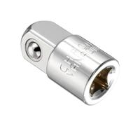 CoCud Adaptateur de Douille à Choc, 1/4"F Vers 3/8"M, Réducteur de Carré d'Entraînement Cr-V - (Applications : pour hocs)