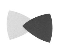 CoCud Disques de Ponçage Triangulaires à Boucle et à crochet pour Ponceuses Oscillantes, Papiers de Verre Triangulaires en Carbure de Silicium de 3-1/2 Pouces et de Grain 180, 30 Pcs