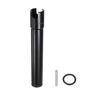 CoCud Douille à Impact Profonde Fendue 1/2" 24mm 6 Points 200mm | Acier au Carbone,Extra Longue,Boulon Axe Broche Écrou à Oreilles,Avec Goupille et Joint Torique