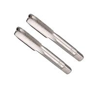 CoCud Filetage Main Tarauds, M8 x 0,75 Filetage, Métrique Alliage Outil Acier Vis Taraudage Cône Fond Taraud - (Applications: pour Machine Filetage Réparation), 1 paire