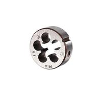 CoCud Filière Ronde Réglable Métrique, M14 x 1.5, en Acier Allié pour Filetage à Gauche - (Applications : pour traitements des Filetages Externes pour Métal et Plastique)