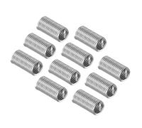 CoCud Inserts de Filetage en Fil Métallique, M8X1.25 3D 24mm de Longueur, Insert de Vis en Acier Inoxydable 304 de Type Hélicoïdal - (pour Réparations Automobiles), 10 Pièces