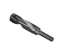 CoCud Réduit Tige Foret Forage, 23,5mm Coupe Bord 1/2" Tige, Nitrure Enduit Haute Vitesse Acier 9341 Torsion Foret Forage - (Applications: pour Acier Inox Métal Bois)