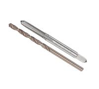 CoCud Taraud et Perceuse Mèche Ensemble, 6-40 UNF 2B Taraud Filetage 2,7 mm Perceuse Diamètre, Machine Vis Tap Torsion Perceuse Mèche Outil Trousse, 1-Ensemble