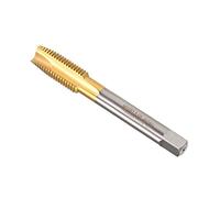 CoCud Tarauds à Vis Cannelés Spirale Métrique M12 x 1.5 Filetage, Taraud à Filetage Hélicoïdal Titanium Revêtu Haute Vitesse Acier 6542 - (Pour Taraudage Perçage Machine) 1 Pcs