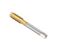 CoCud Tarauds à Vis Cannelés Spirale Métrique M12 x 1.75 Filetage, Taraud à Filetage Hélicoïdal Titanium Revêtu Haute Vitesse Acier 6542 - (Pour Taraudage Perçage Machine) 1 Pcs