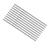 CoCud Torsion Perceuse Mèche 0,75mm Dia 30mm Longueur HSS6542 10pcs | Acier Entièrement Sol Torsion Perceuse Mèche pour Cuivre Métal Bois