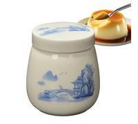 Coddled Egg Cups 220ml Aesthetic - Poaching Cooking Holder with Lid Soft | Soft Boiled Egg Coddlers Cups for Home Kitchen Restaurant | Camping Picnic Travel Road Trip Breakfast Brunch Coddled Egg Cups