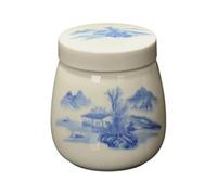 Coddled Egg Cups with Lids - Soft Boiled Egg Coddlers Cups 220ml | Single Or Double Egg Poacher 220ml Capacity Vintage Ceramic Holder Family Brunch Even Heat Vintage