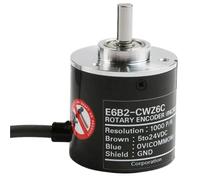Codeur rotatif optique E6B2-CWZ6C, 10 50 60 100 200 300 400 500 600 800 1000 1024PR 1200PR 5-24VDC E6B2 CWZ6C CWZ1X CWZ5B CWZ5G(1200PR,E6B2-CWZ6C)