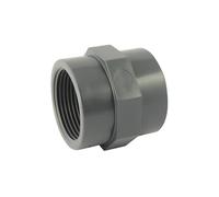 Codital Manchon PVC Pression à Visser FF 1" 1/2 de Raccord PVC Pression