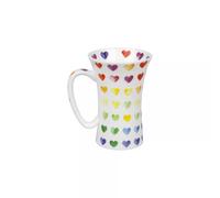 COEURS Colourful cast MEGA MUG Porcelaine Könitz
