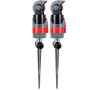 Cofan Asperseur Rotatif avec 4 Fonctions différentes de Jet d'eau | Réglage de l’Angle de Chute de l'eau | Rotation optionnelle (Lot de 2)