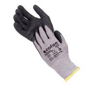 Cofan HPPE Gants anti-coupures avec latex rugueux, prise sèche et humide, taille 13, taille 6 à 10, conformes à la norme EN 388:2016 (1, taille 10)