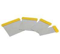 Cofan Jeu de 4 spatules | Fabriquées en acier inoxydable | Dimensions de 6, 8, 10 et 12 cm | Pour peintre ou carrossier