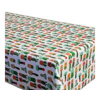 Cofan Nappe antitache | Avec des motifs de cactus | Matériaux : vinyle et polyester | Imperméable | Facile à nettoyer | Dimensions : 1,40 x 2,50 mètres