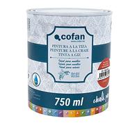 Cofan Peinture à la craie | Chalk paint | Finition effet craie | Convient pour la restauration et la décoration de meubles | Capacité : 750 ml | Couleur rouge cerise