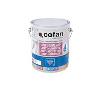 Cofan Peinture anti-humidité à base d'eau blanc mat | Capacité : 750 ml | Haute protection pour les murs et plafonds | Peinture idéale pour intérieurs/extérieurs