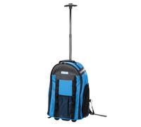 Cofan Sac à dos porte-outils avec de multiples poches, des roues et une barre extensible | Poids de charge maximale de 20 kg | Dimensions : 35 x 20 x 50 cm