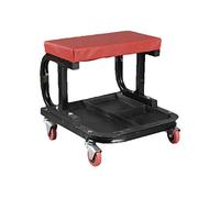 Cofan Tabouret Mobile pour Atelier | avec roulettes et Plateau Porte-Outils | Rangement Pratique pour Atelier mécanique