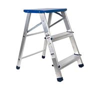 Cofan Tabouret Pliant | Matériau : Aluminium | 3 marches | Charge maximale de 150 Kilos