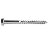 COFAN Tirafondos DIN 571 Zincado - DIN-571 C-6 M-8 X 60 Z lot de 100 pour pros et bricoleurs, idéal pour assemblage résistant, lot de 100, 8 x 60