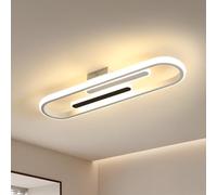 COFEMY Plafonnier LED - 30W 3000K Lumière chaude Luminaire Plafonnier Ø45cm | Luminaire Plafonnier pour moderne pour salon, chambre, cuisine, couloir et chambre à coucher avec Fonction Mémoire